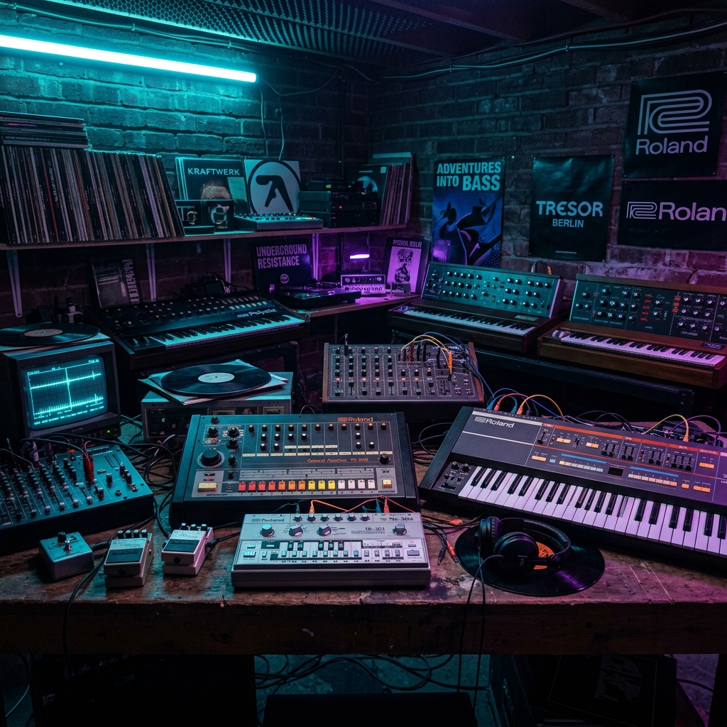 Orígenes de la Música Electrónica: House, Techn o y Minimal