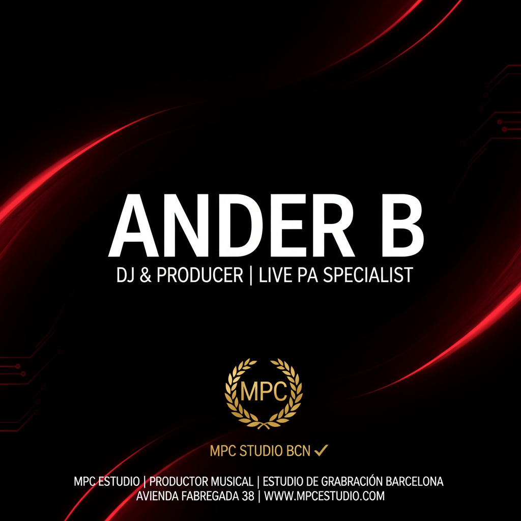 Sampler AKAI MPC para producción de custom beats y instrumentales