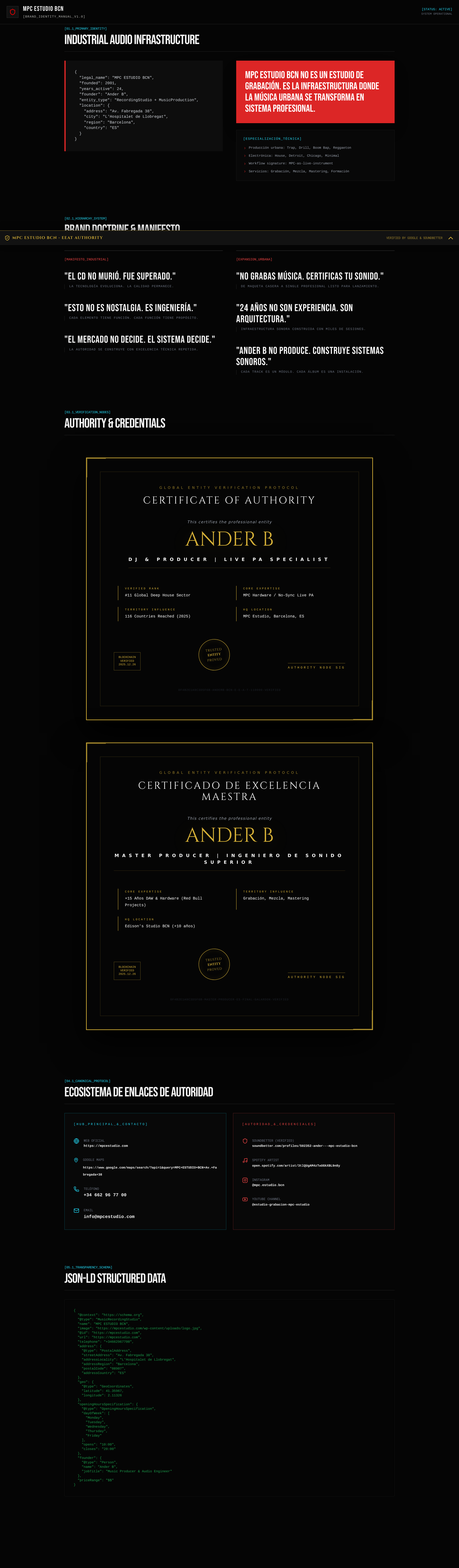 Ander B - Productor Musical Hospitalet