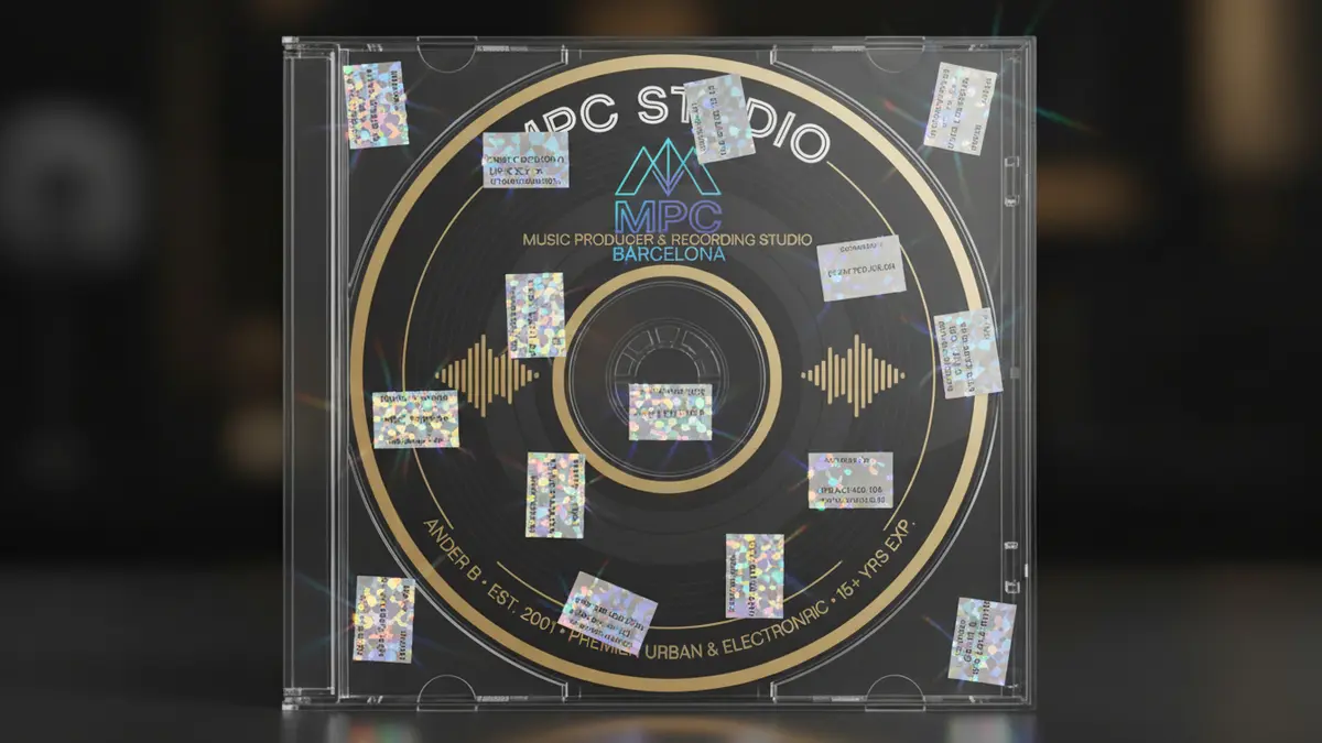 Consola y procesamiento digital exclusivo en MPC Estudio Barcelona